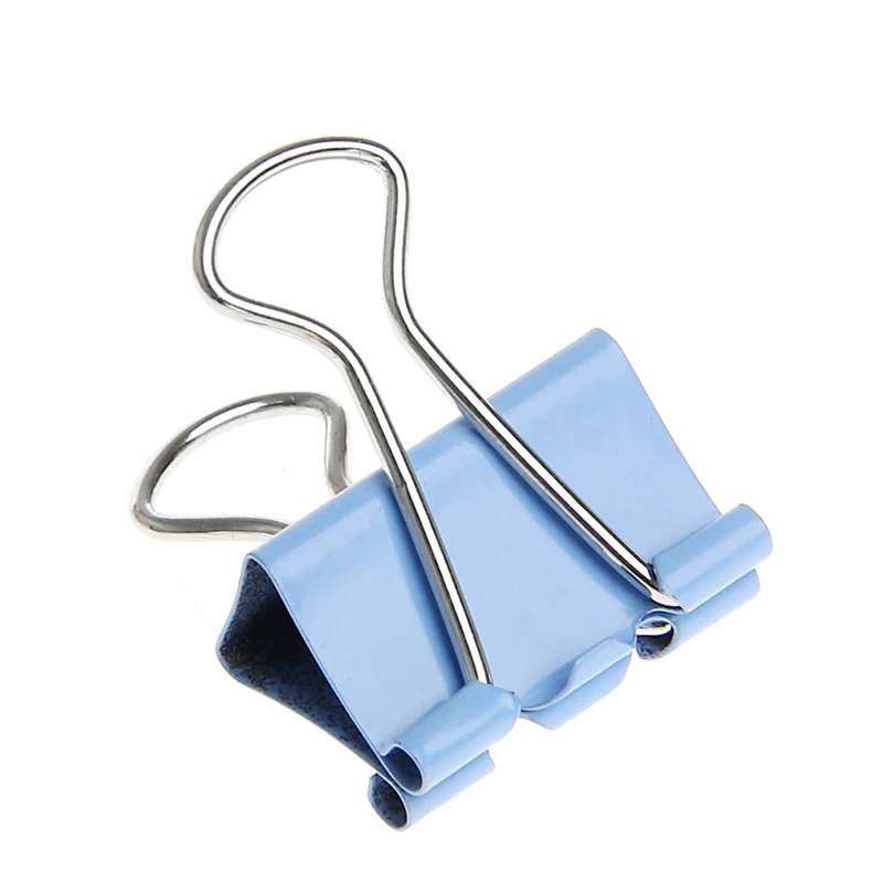 40Pcs Colorful Metal Binder Clips File Paper Clip Office Supplies 19mm Width M17F
40Pcs Colorful Metal Binder Clips File Paper Clip Office Supplies 19mm Width M17F