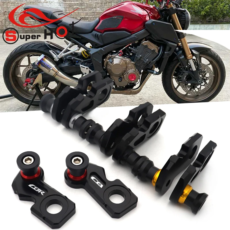 For Honda CB650R CB650F CBR650R CBR650F 2014-2020 Motorcycle Accessories CNC Aluminum Rear Wheel Axle Stand Pick Up Hook Set
For Honda CB650R CB650F CBR650R CBR650F 2014-2020 Motorcycle Accessories CNC Aluminum Rear Wheel Axle Stand Pick Up Hook Set