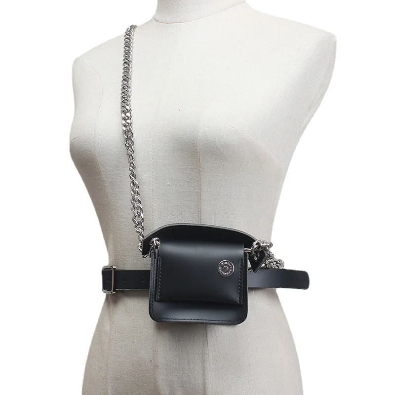 Pu Leather Black Metal Chain Long Wide Women's Belt Personality Belts for Women New Fashion Tide All-match Spring Autumn 2021
Pu Leather Black Metal Chain Long Wide Women's Belt Personality Belts for Women New Fashion Tide All-match Spring Autumn 2021