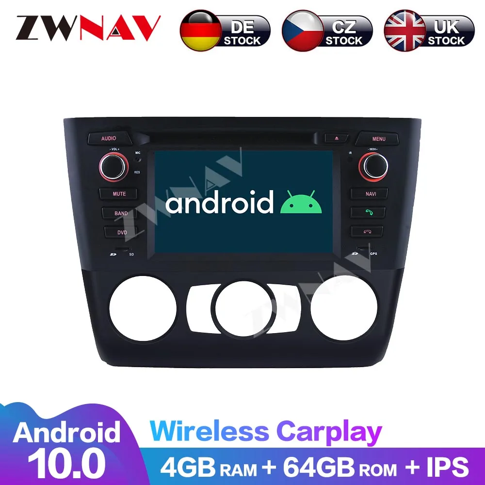8-ядерный Android 10 4 + 64G автомобильный стерео Мультимедийный DSP gps-навигация, dvd-плеер для BMW 1 серии 2004 MT плеер Carplay с сенсорным экраном
8-ядерный Android 10 4 + 64G автомобильный стерео Мультимедийный DSP gps-навигация, dvd-плеер для BMW 1 серии 2004 MT плеер Carplay с сенсорным экраном