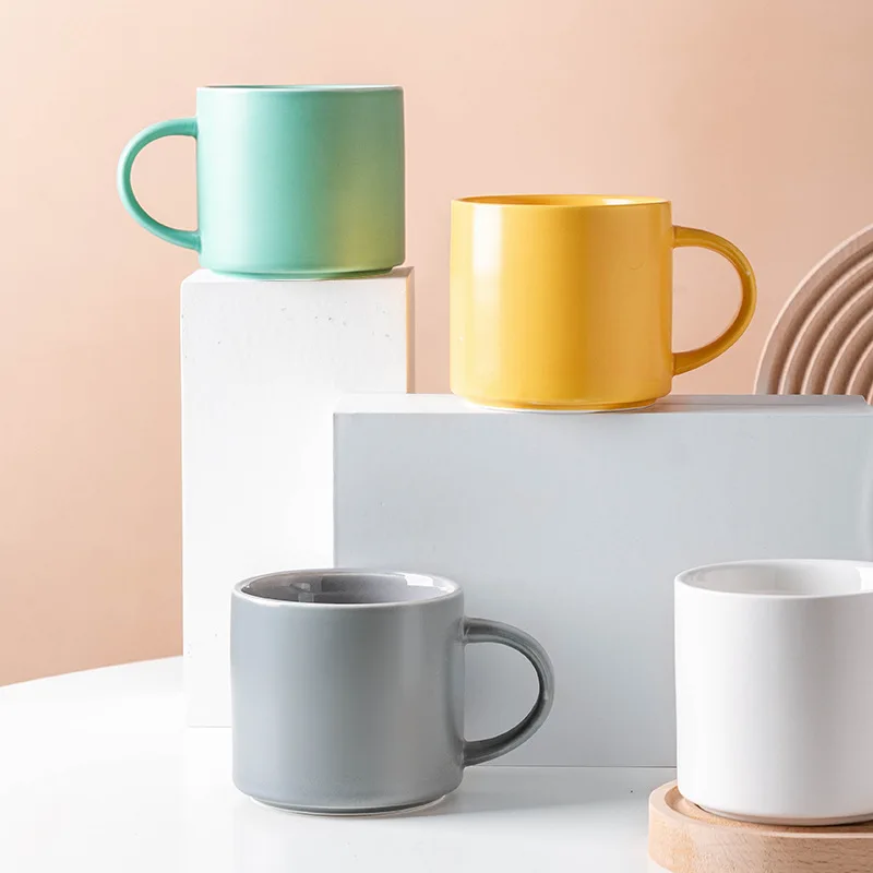 Nordic Candy color Coffee mug INS Simple ceramic tea milk water cup Creative birthday gift Office Mug
Nordic Candy color Coffee mug INS Simple ceramic tea milk water cup Creative birthday gift Office Mug