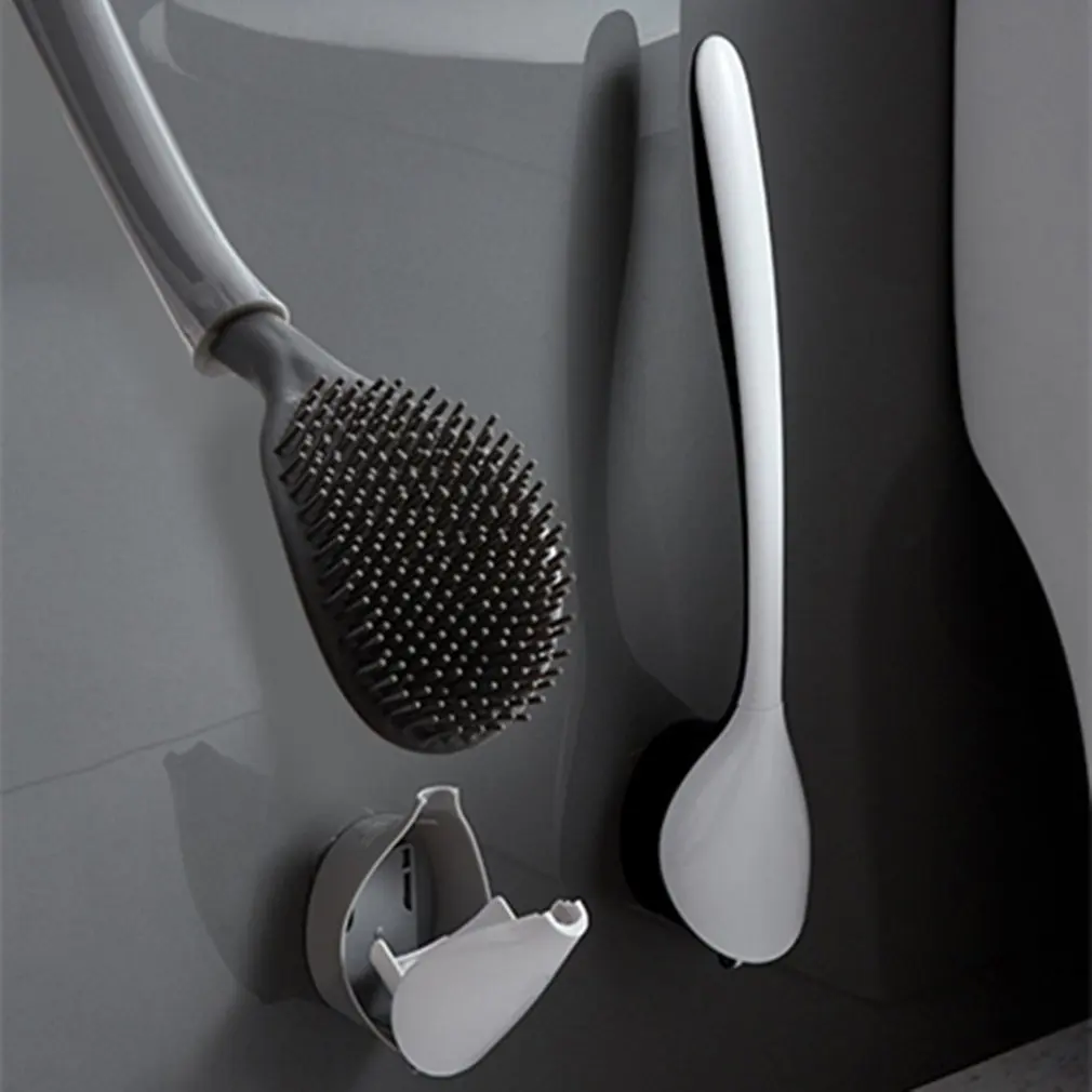 Silicone Toilet Brush Household Cleaning Accessories Bathroom Accessory Sets With Humanized Handle Toilet Brush
Silicone Toilet Brush Household Cleaning Accessories Bathroom Accessory Sets With Humanized Handle Toilet Brush