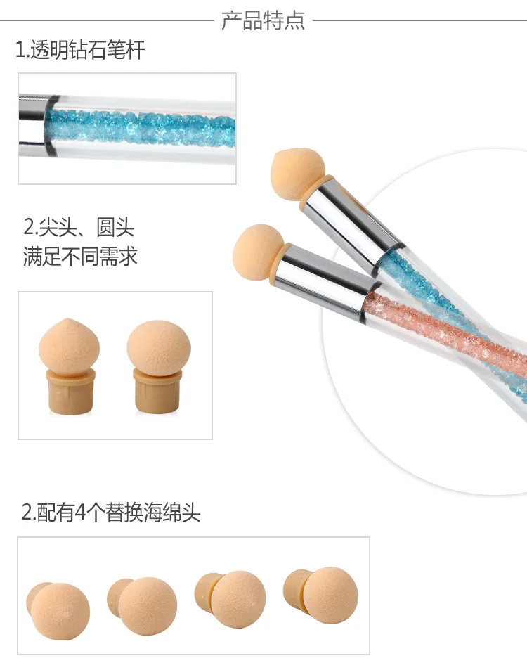 Nail Enhancement Double Head Sponge Halo Dye Pen Gradient Pen Sponge Head 4 Ink Halo Dye Pen Nail Decoration Nail Pen Nails
Nail Enhancement Double Head Sponge Halo Dye Pen Gradient Pen Sponge Head 4 Ink Halo Dye Pen Nail Decoration Nail Pen Nails