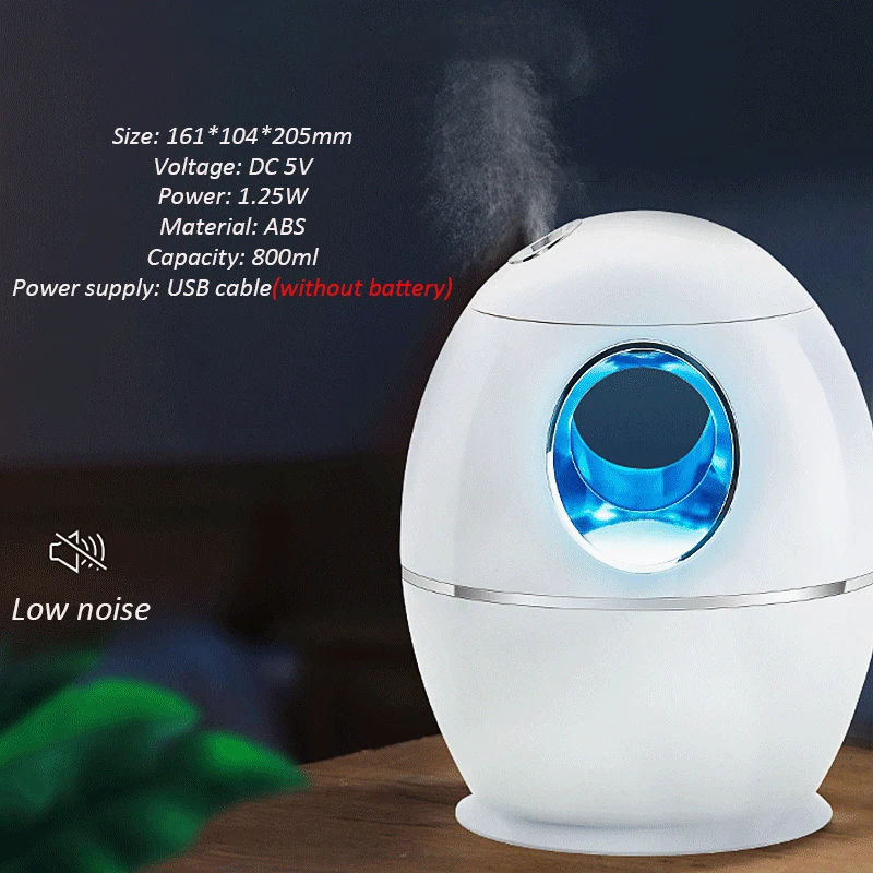 Ultrasonic USB Humidificador 800ML Home air Humidifier Cool Mist Aroma Diffuser with Coloful LED light Heavy fog USB Mist Maker
Ultrasonic USB Humidificador 800ML Home air Humidifier Cool Mist Aroma Diffuser with Coloful LED light Heavy fog USB Mist Maker