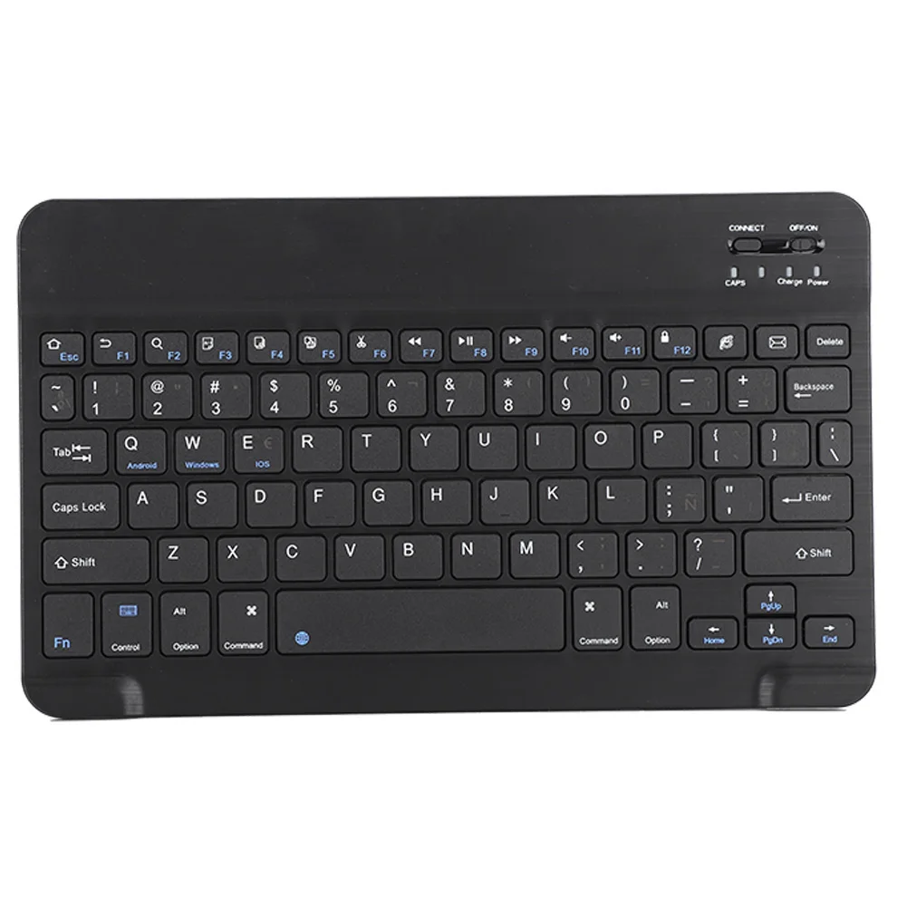 Spanish 10.1" Slim Ultra Wide Wireless 80-key Keyboard Bluetooth 3.0 for Android/IOS/WIN
Spanish 10.1" Slim Ultra Wide Wireless 80-key Keyboard Bluetooth 3.0 for Android/IOS/WIN