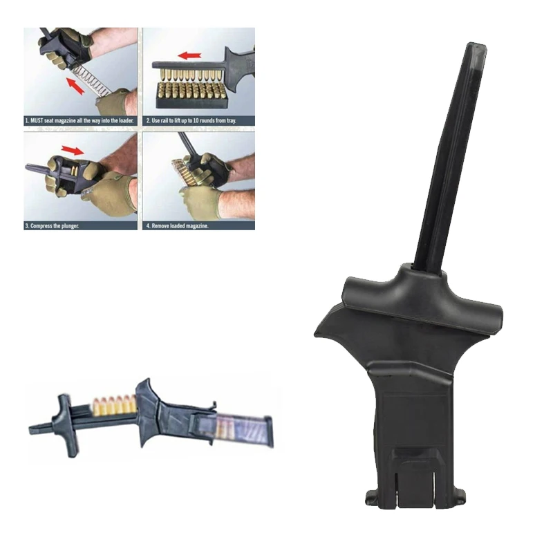 Универсальный скоростной погрузчик для пистолета WEEWOLVES Glock, 9 мм, 40S & W, принадлежности для охоты
Универсальный скоростной погрузчик для пистолета WEEWOLVES Glock, 9 мм, 40S & W, принадлежности для охоты