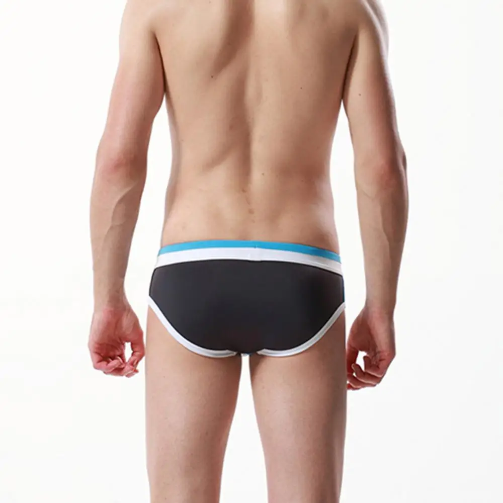 Men Sexy Color Block Swimwear Swimsuit Low Waist Swim Briefs Surf Board Shorts
Men Sexy Color Block Swimwear Swimsuit Low Waist Swim Briefs Surf Board Shorts