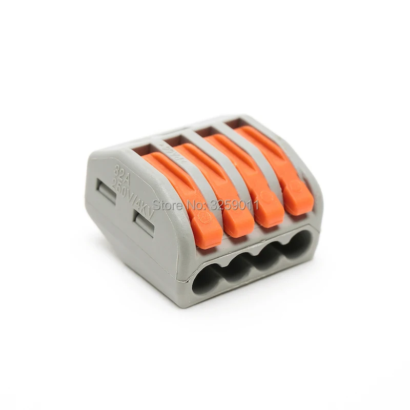 20PCS PCT-214 222-414 Compact Splicing Connector Push Fit Reuseable Cable 4 Wire Universal Electrical Connectors
20PCS PCT-214 222-414 Compact Splicing Connector Push Fit Reuseable Cable 4 Wire Universal Electrical Connectors