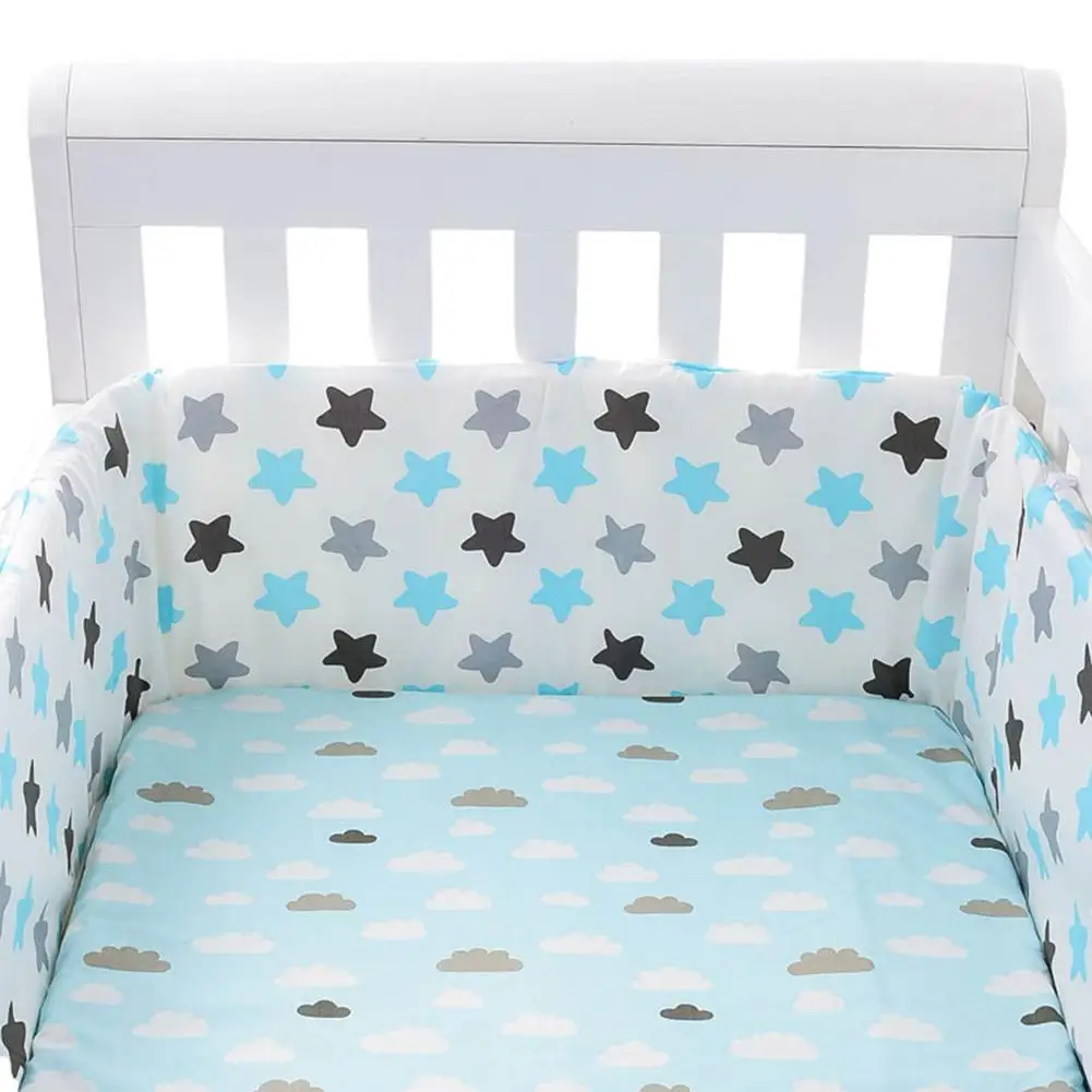 Crib Bumper Baby Cot Bumpers Liner Head Guard Cot Bed Bumper 100 Cotton Skin-Friendly Breathable & Safe With Invisible Zippe
Crib Bumper Baby Cot Bumpers Liner Head Guard Cot Bed Bumper 100 Cotton Skin-Friendly Breathable & Safe With Invisible Zippe