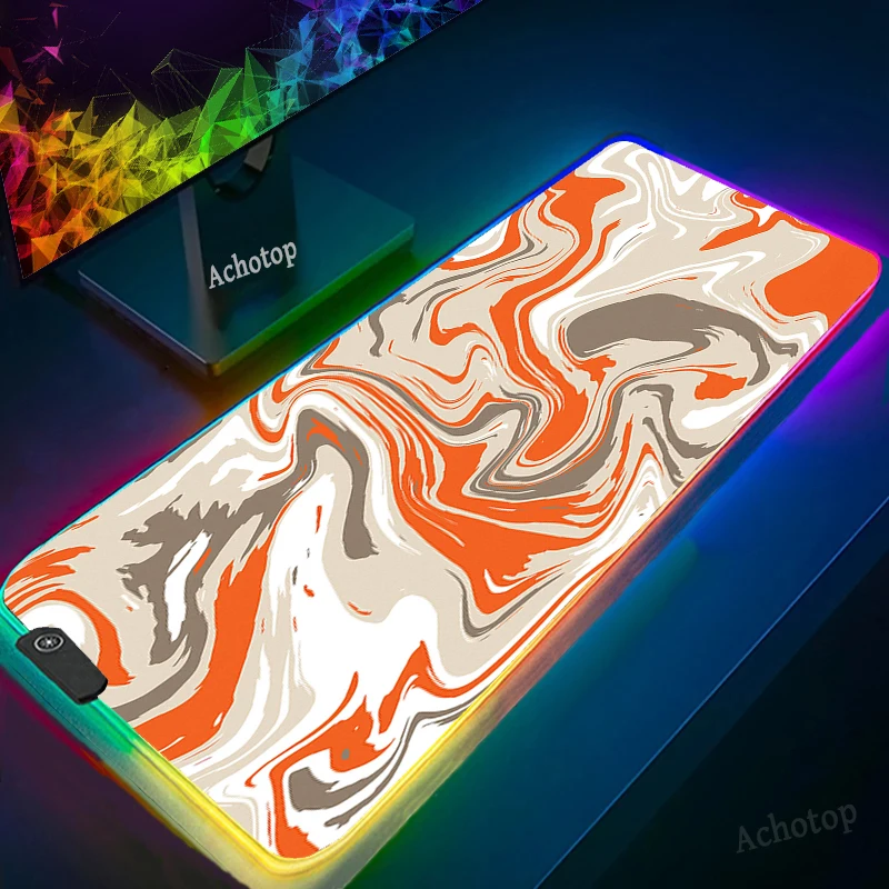 Desk Mats RGB Large Mouse Pad XL Gaming Mouse Pad Rubber XXL Gamer Computer Mousepad Strata Liquid Led Backlight Carpet Keyboard
Desk Mats RGB Large Mouse Pad XL Gaming Mouse Pad Rubber XXL Gamer Computer Mousepad Strata Liquid Led Backlight Carpet Keyboard