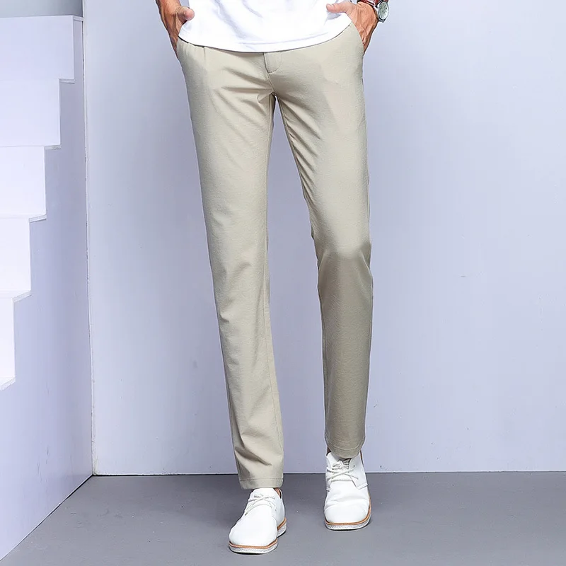 Spring and autumn Korean slim pants casual pants men's Micro elastic leg pants Korean business suit men's trousers
Spring and autumn Korean slim pants casual pants men's Micro elastic leg pants Korean business suit men's trousers