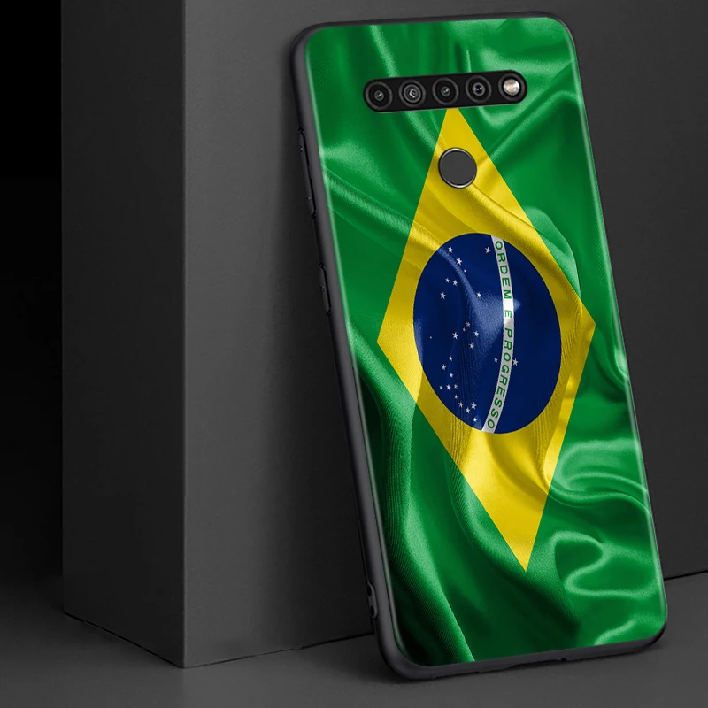 Brazil Brazilian flag for LG G8 G8S G8X V30 V35 V40 V50 V60 ThinQ Q60 K40 K50 K51 K61 K71 K92 K62 Soft Black Phone Case
Brazil Brazilian flag for LG G8 G8S G8X V30 V35 V40 V50 V60 ThinQ Q60 K40 K50 K51 K61 K71 K92 K62 Soft Black Phone Case