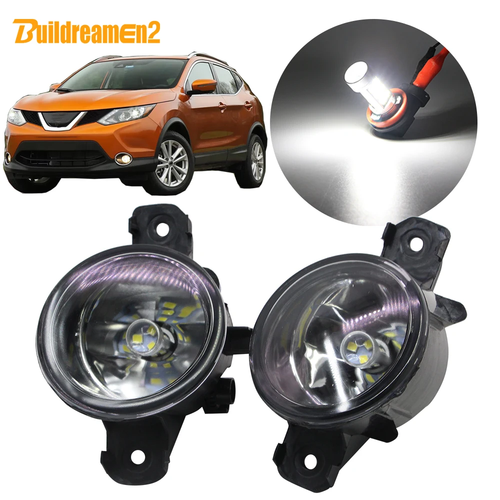 Buildreamen2 For Nissan Rogue 2008 2009 2010 Car Fog Light Assembly Lampshade + Bulb Daytime Running Light DRL 12V Accessories
Buildreamen2 For Nissan Rogue 2008 2009 2010 Car Fog Light Assembly Lampshade + Bulb Daytime Running Light DRL 12V Accessories