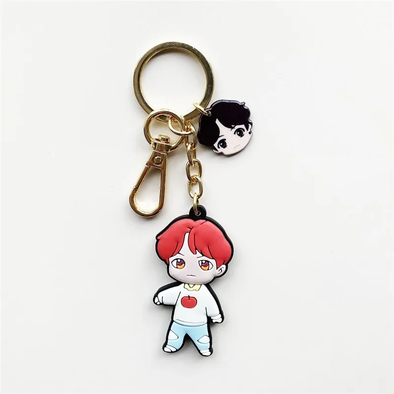 Kpop Bangtan Boys JK Cartoon 3D Silicone Keychains Creative Bag Pendant Key Rings Accessories Key Holder Figures Gifts 5*5.5CM
Kpop Bangtan Boys JK Cartoon 3D Silicone Keychains Creative Bag Pendant Key Rings Accessories Key Holder Figures Gifts 5*5.5CM