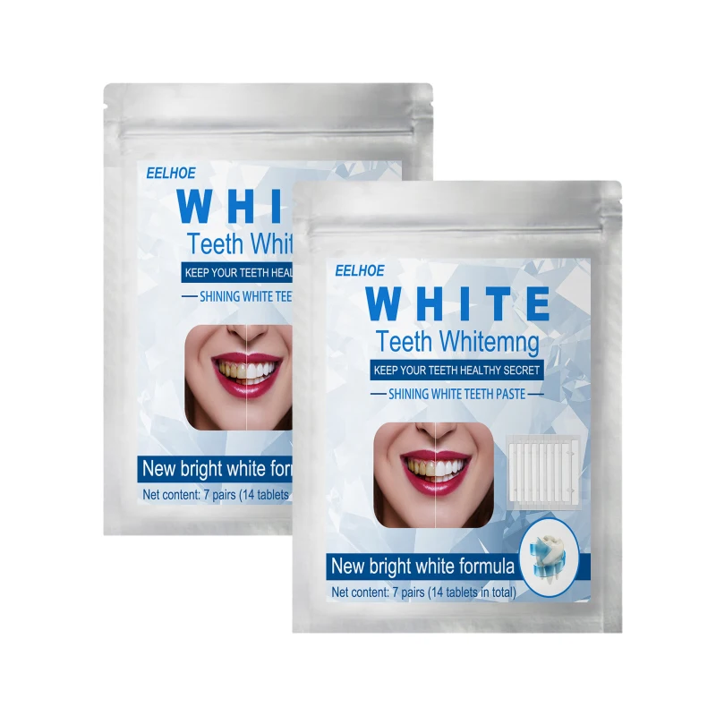 14Pcs/7Pair Gel Teeth Whitening Strips Oral Hygiene Care Double Elastic Teeth Strips Whitening Dental Bleaching Tools Dropship
14Pcs/7Pair Gel Teeth Whitening Strips Oral Hygiene Care Double Elastic Teeth Strips Whitening Dental Bleaching Tools Dropship