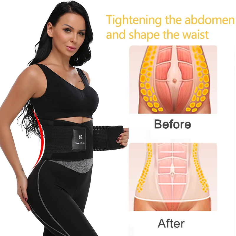 Neoprene Sweat Waist Trainer Corset Trimmer Slimming Belt Women Weight Loss Waist Cincher Shaper Sauna Tummy Control Support
Neoprene Sweat Waist Trainer Corset Trimmer Slimming Belt Women Weight Loss Waist Cincher Shaper Sauna Tummy Control Support
