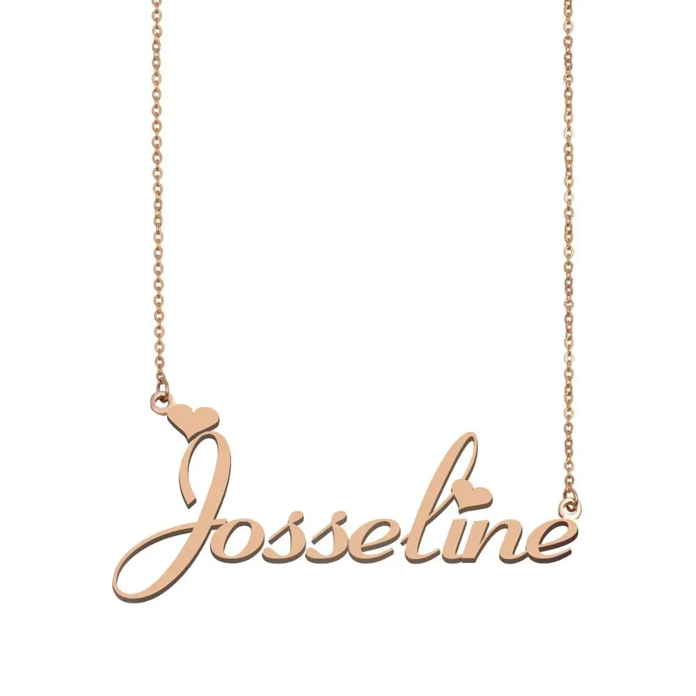 Josseline Name Necklace , Custom Name Necklace for Women Girls Best Friends Birthday Wedding Christmas Mother Days Gift
Josseline Name Necklace , Custom Name Necklace for Women Girls Best Friends Birthday Wedding Christmas Mother Days Gift