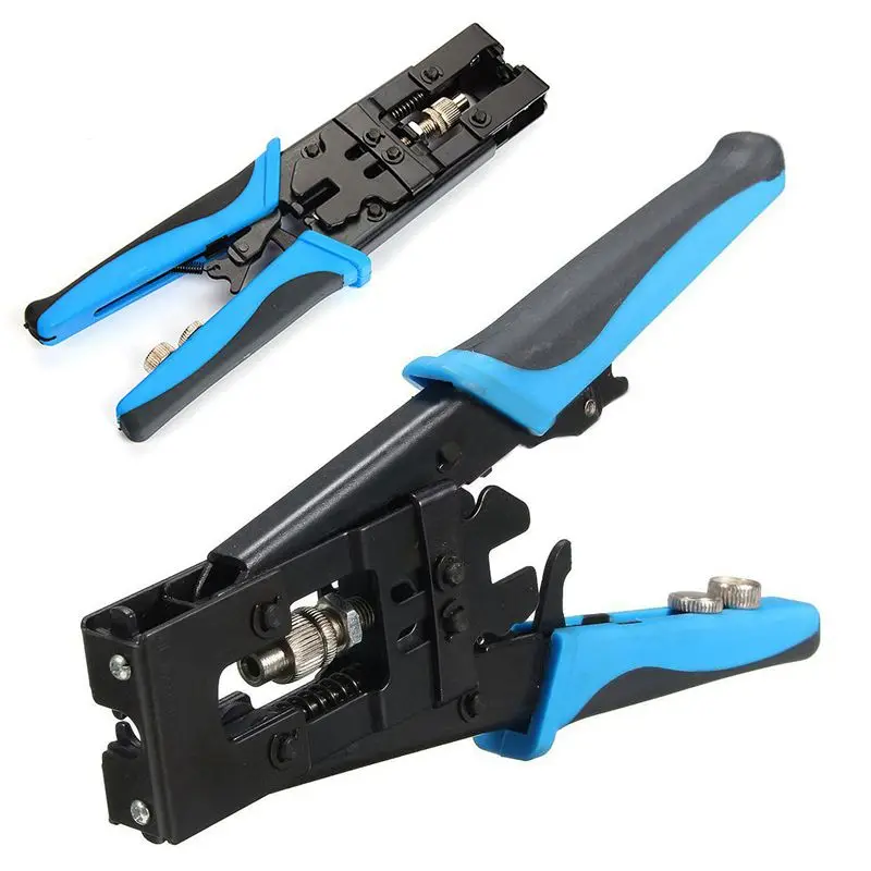 1pc Durable Coax Compression Crimper Tool BNC/RCA/F Crimp Connector RG59/58/6 Cable Wire Cutter Adjustable Crimping Plier
1pc Durable Coax Compression Crimper Tool BNC/RCA/F Crimp Connector RG59/58/6 Cable Wire Cutter Adjustable Crimping Plier