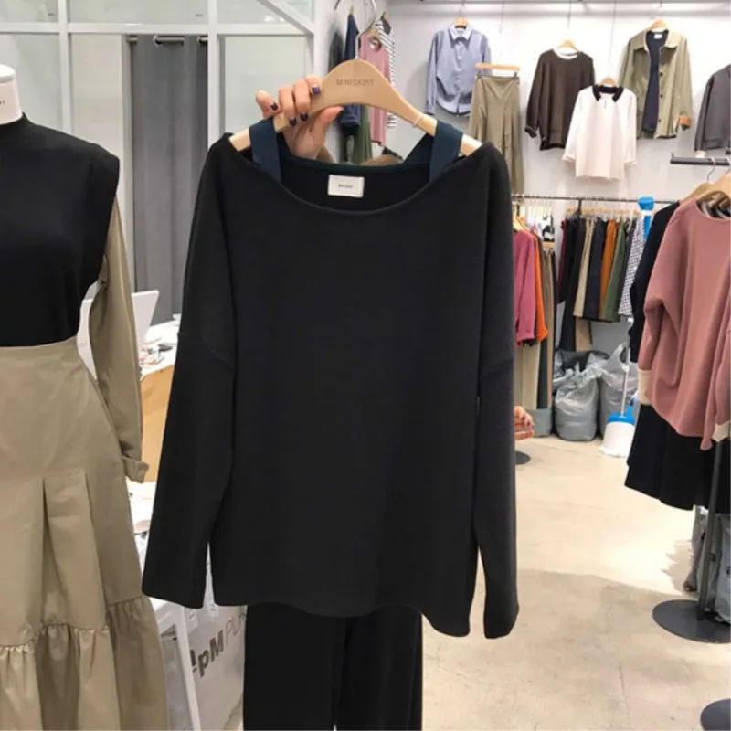 dongdamen 2021 spring new women's clothing Korean version net red design sense splicing shoulder strap sleeve
dongdamen 2021 spring new women's clothing Korean version net red design sense splicing shoulder strap sleeve