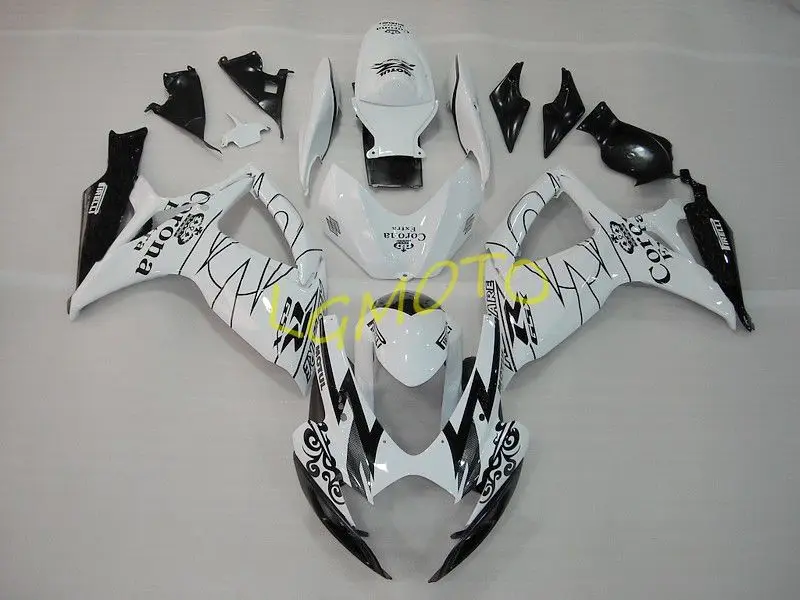 New ABS motorcycle Fairings body Kits For pearl white blk Suzuki GSXR600 750 GXSR600 GXSR750 K6 2006 2007 06 07 bodywork custom
New ABS motorcycle Fairings body Kits For pearl white blk Suzuki GSXR600 750 GXSR600 GXSR750 K6 2006 2007 06 07 bodywork custom