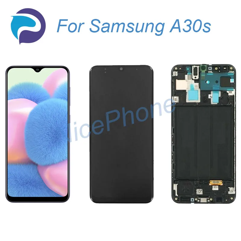 Для Samsung A30S ЖК-дисплей сенсорный экран дигитайзер для сборки запасные части 6 4