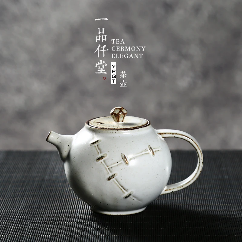 Chinese crude pottery teapot Pu'er tea making ware ceramic ceremony Japanese Kungfu teaware nailing gandle tea pot kettle
Chinese crude pottery teapot Pu'er tea making ware ceramic ceremony Japanese Kungfu teaware nailing gandle tea pot kettle