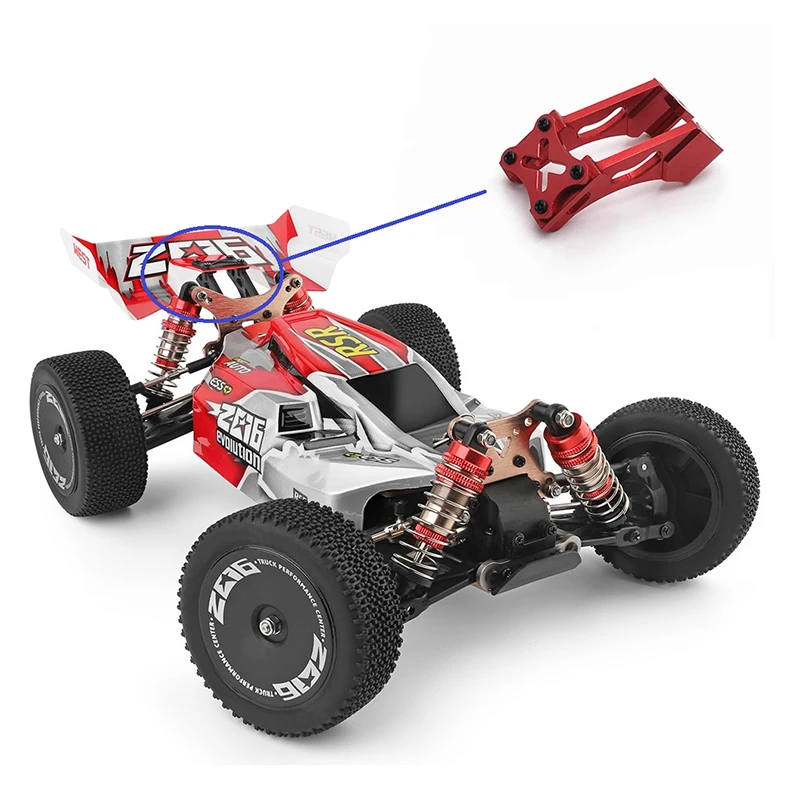 144001-1258 Metal Tail Fixed Parts Tail Wing Firmware Fittings Set for Wltoys 144001 1/14 4WD RC Car Parts
144001-1258 Metal Tail Fixed Parts Tail Wing Firmware Fittings Set for Wltoys 144001 1/14 4WD RC Car Parts