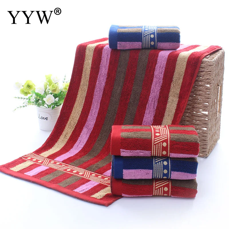 New Stripe Soft Cotton Bath Towels For Adults Absorbent Terry Luxury Hand Bath Beach Face Sheet Adult Men Women Basic Towels
New Stripe Soft Cotton Bath Towels For Adults Absorbent Terry Luxury Hand Bath Beach Face Sheet Adult Men Women Basic Towels