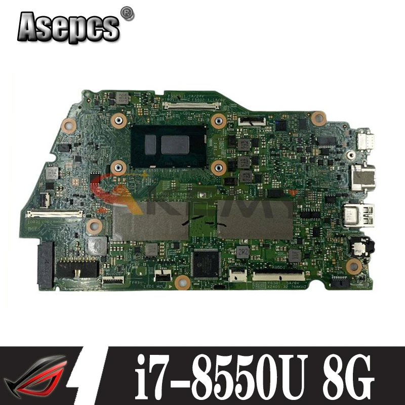CN-085H0R 085H0R For DELL Inspiron 7370 i7-8550U Notebook Mainboard 16839-1M SR3LC Laptop Motherboard
CN-085H0R 085H0R For DELL Inspiron 7370 i7-8550U Notebook Mainboard 16839-1M SR3LC Laptop Motherboard