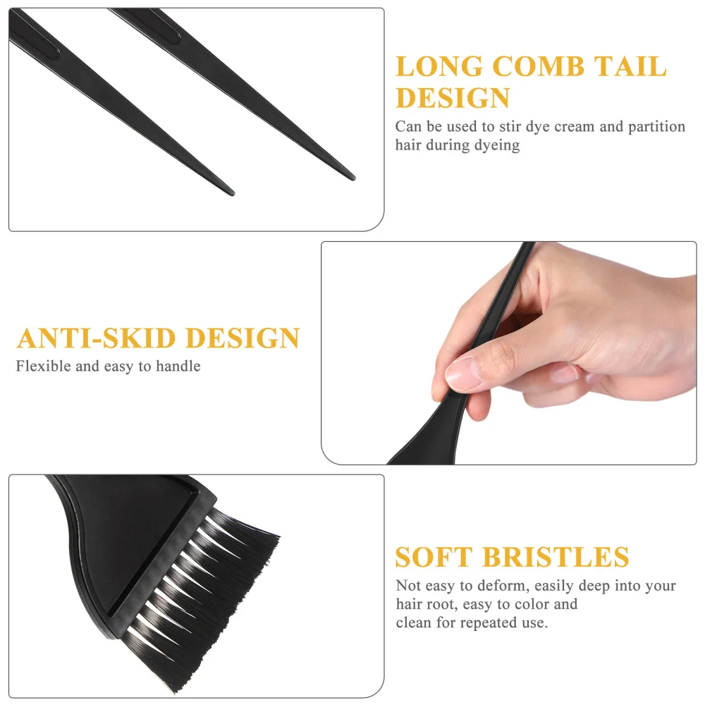 Frcolor 12pcs Hair Dye Brushes Color Tint Applicator Hair Oil Coloring Dyeing Brush Set (Black)
Frcolor 12pcs Hair Dye Brushes Color Tint Applicator Hair Oil Coloring Dyeing Brush Set (Black)