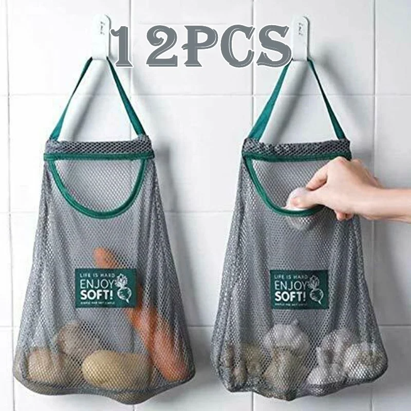 12 PCS Portable Reusable Grocery Bags Mesh Bags Onion Bags Washable Mesh String Organizer for Shopping Handbag Eco Friendly
12 PCS Portable Reusable Grocery Bags Mesh Bags Onion Bags Washable Mesh String Organizer for Shopping Handbag Eco Friendly