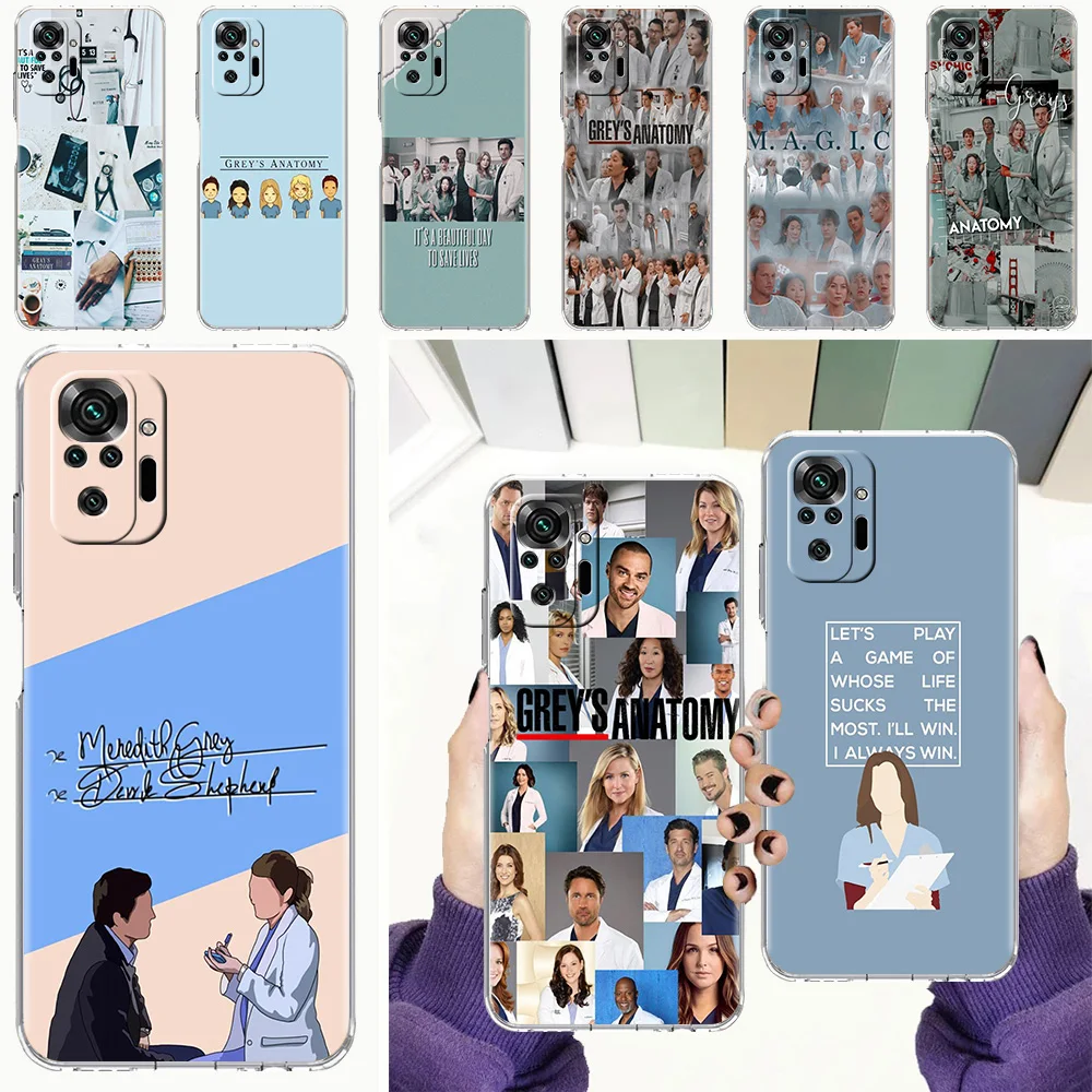 Greys Anatomy Case For Xiaomi Redmi 8 8A 9A 9C 9 Note 7 8 8T 9 9S 10 Pro K40 Mi Poco X3 NFC M3 Transparent Soft Shell Coque TPU
Greys Anatomy Case For Xiaomi Redmi 8 8A 9A 9C 9 Note 7 8 8T 9 9S 10 Pro K40 Mi Poco X3 NFC M3 Transparent Soft Shell Coque TPU