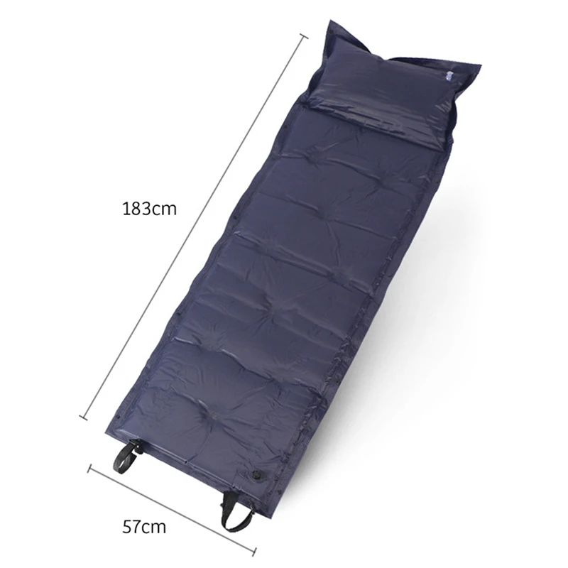 Camping Sleeping Pad Camp Sleep Air Mattress with Pillow Ultralight Portable Fast Inflatable for Travel
Camping Sleeping Pad Camp Sleep Air Mattress with Pillow Ultralight Portable Fast Inflatable for Travel