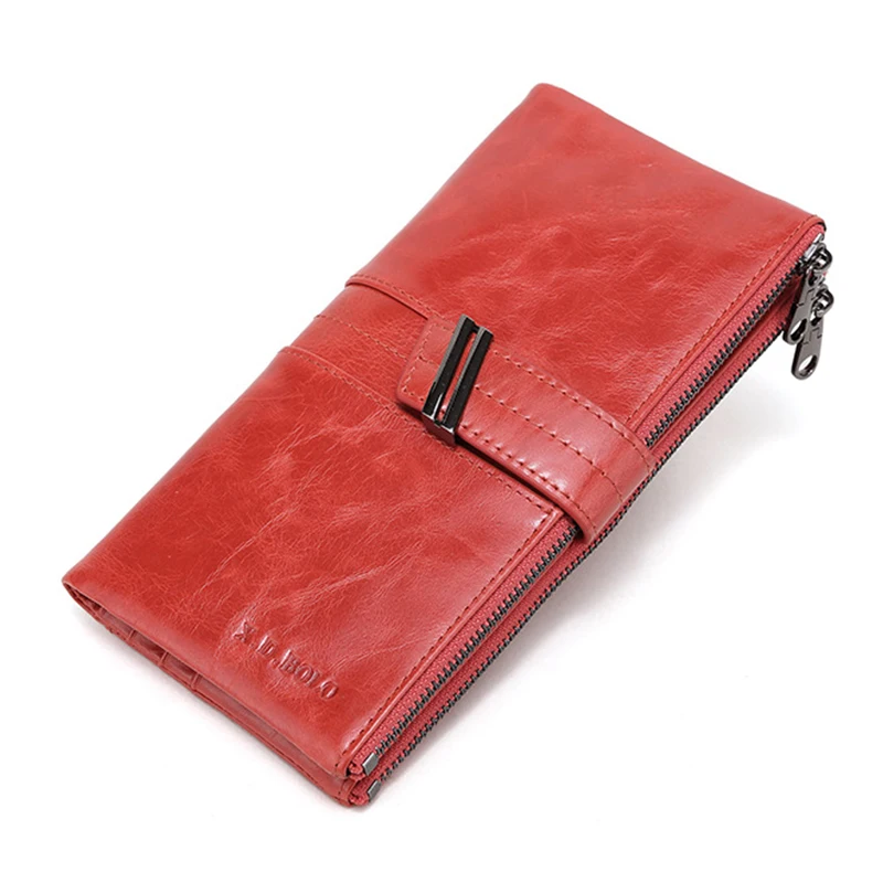 Fashion Brand Genuine Leather Women Wallet Double Zippers Leather Wallets Long Clutch Coin Purse Phone Card Holder 2021 Carteras
Fashion Brand Genuine Leather Women Wallet Double Zippers Leather Wallets Long Clutch Coin Purse Phone Card Holder 2021 Carteras
