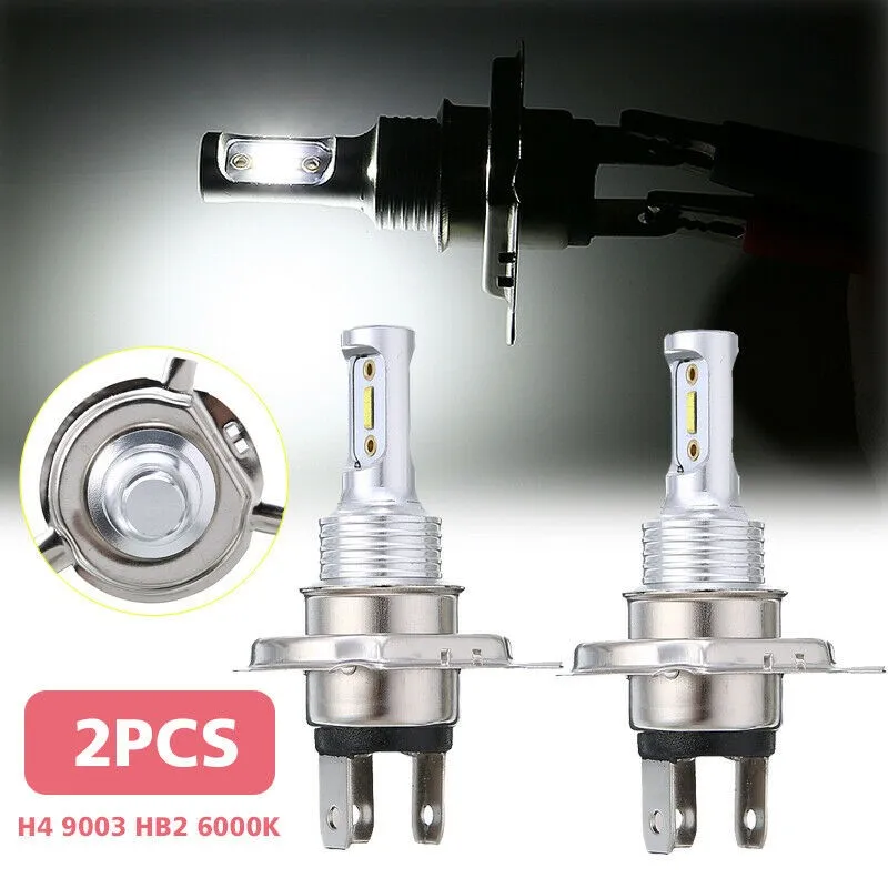 Super White LED Headlight Bulb High Low Beam Useful Kit LED 6000K 9003 HB2 Bulb H4 Aviation 6063 aluminum profile fanless
Super White LED Headlight Bulb High Low Beam Useful Kit LED 6000K 9003 HB2 Bulb H4 Aviation 6063 aluminum profile fanless