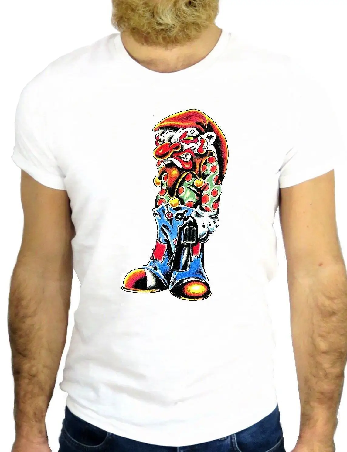 Newest 2019 Men'S Fashion Hipster Tees Summer Mens T Shirt Z1813 Cartoon Clown Sad Angry Funny Nice T Shirt Wholesale
Newest 2019 Men'S Fashion Hipster Tees Summer Mens T Shirt Z1813 Cartoon Clown Sad Angry Funny Nice T Shirt Wholesale