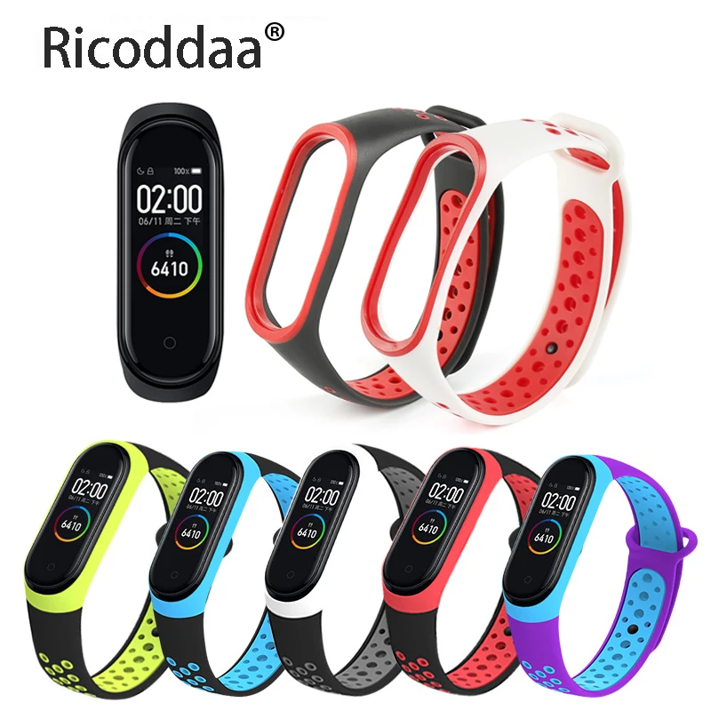 Ремешок силиконовый для Xiaomi Mi Band 3 4, сменный Водонепроницаемый двухцветный смарт-браслет, аксессуары для Mi Band 3 4
Ремешок силиконовый для Xiaomi Mi Band 3 4, сменный Водонепроницаемый двухцветный смарт-браслет, аксессуары для Mi Band 3 4