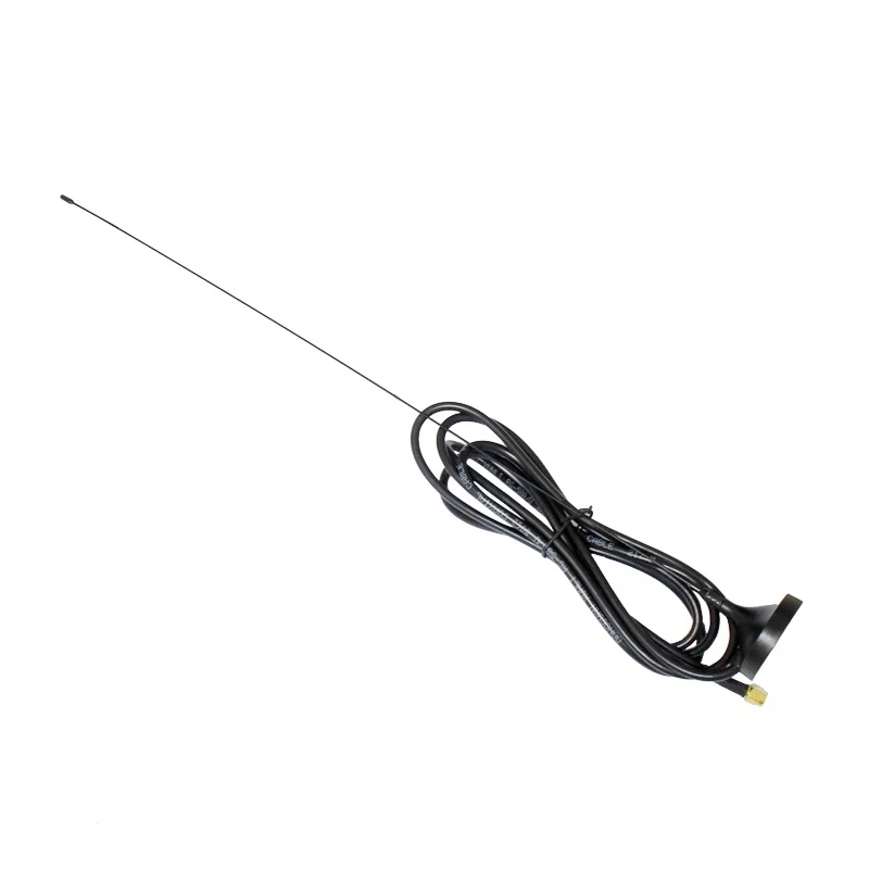 

2Pcs TX230-XP-200 230MHz Wifi vhf Antenna 4.0dBi 2m Extension Cable SMA Male Magnet Base Sucker Antenna For Communications