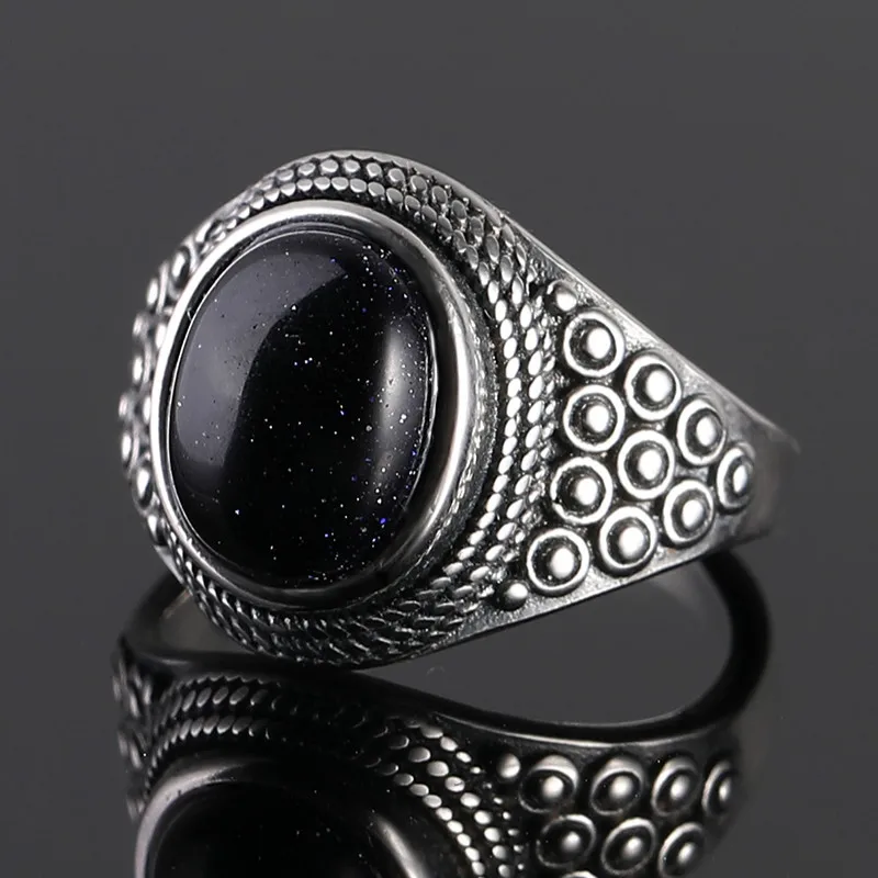Punk Oval Kyanite Gemstone Rings For Women S925 Sterling Silver Gemstone Sandstone Jewelry For Women Party Birthday Gift Daily
Punk Oval Kyanite Gemstone Rings For Women S925 Sterling Silver Gemstone Sandstone Jewelry For Women Party Birthday Gift Daily