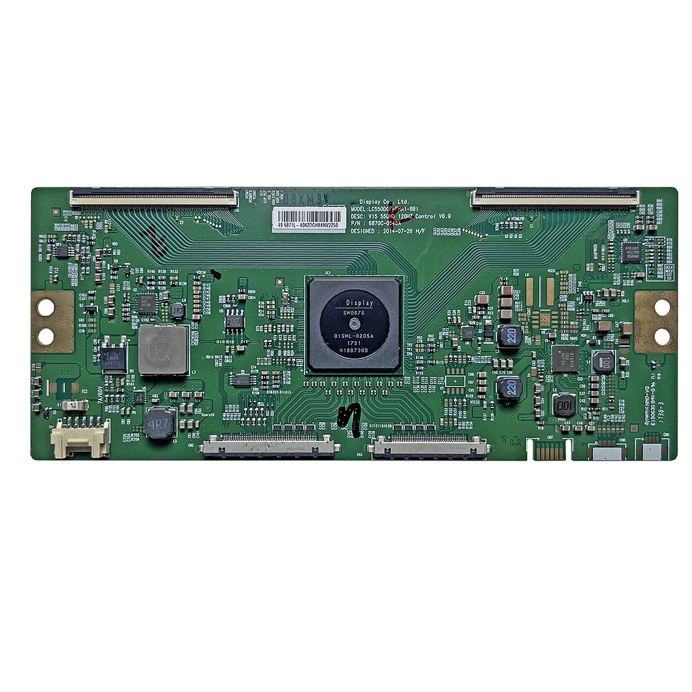 original FOR T-Con board logic 6870C-0546A LC550DQF-FHA1-8B1 V15 55UHD 120HZ FOR LG PHILIPS
original FOR T-Con board logic 6870C-0546A LC550DQF-FHA1-8B1 V15 55UHD 120HZ FOR LG PHILIPS