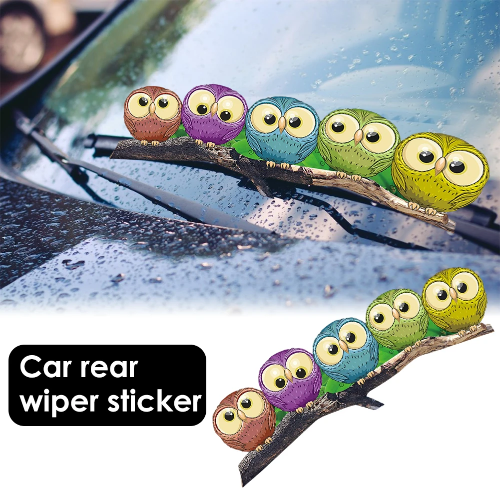 Car Accessories Car Rear Windshield Sticker Cute Owl Rear Wiper Sticker For Vehicle Rear Wipers Easter Decoration
Car Accessories Car Rear Windshield Sticker Cute Owl Rear Wiper Sticker For Vehicle Rear Wipers Easter Decoration