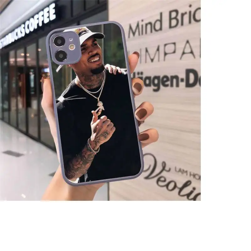 Chris Brown cool raper singer Phone Case Matte Transparent for iPhone 7 8 11 12 s mini pro X XS XR MAX Plus cover funda
Chris Brown cool raper singer Phone Case Matte Transparent for iPhone 7 8 11 12 s mini pro X XS XR MAX Plus cover funda