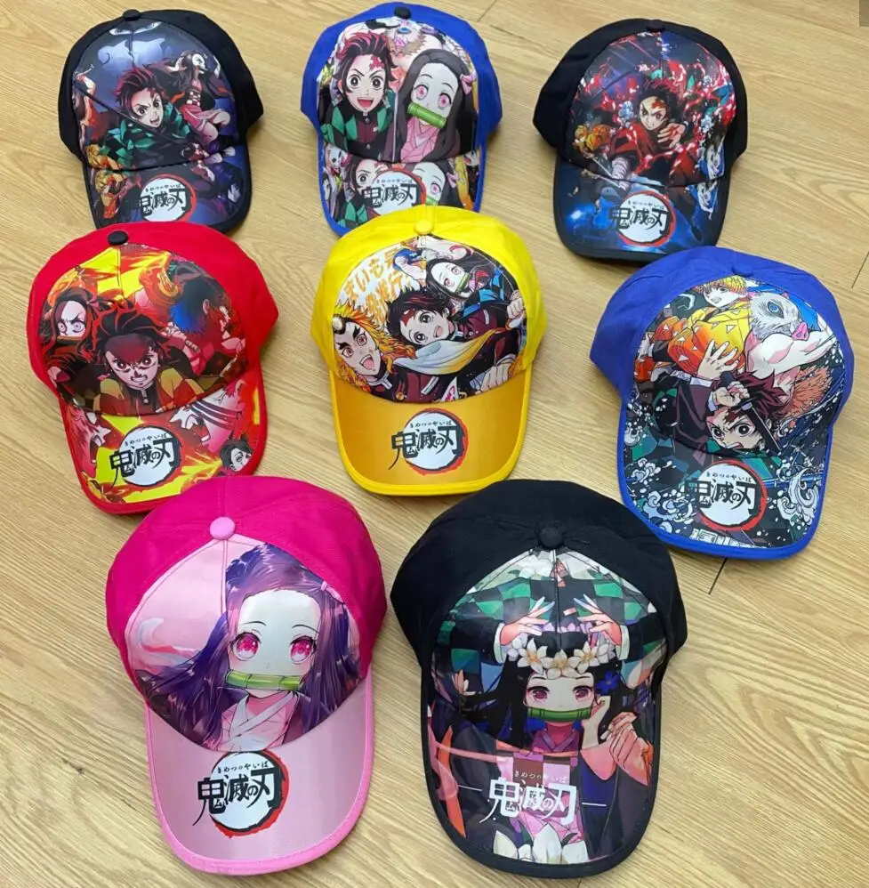 New 12 pcs Kimetsu no Yaiba Fashion Sun Hat Casual Cosplay Baseball Cap Child
New 12 pcs Kimetsu no Yaiba Fashion Sun Hat Casual Cosplay Baseball Cap Child