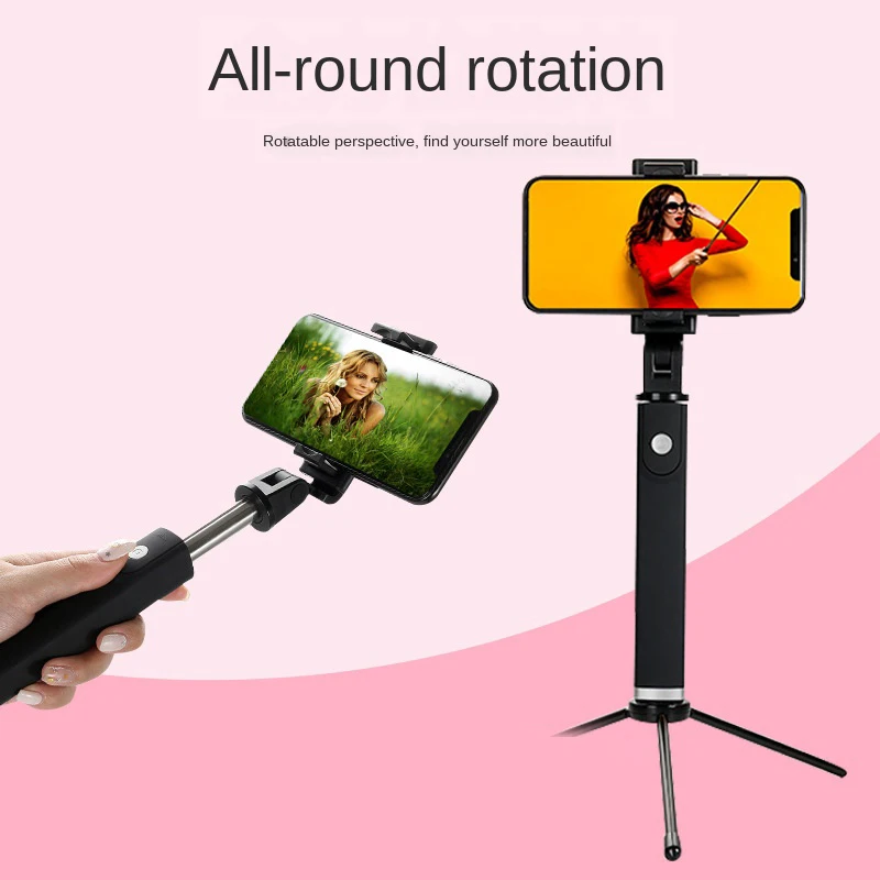 Bluetooth Selfie Stick Lengthened 1 M Tripod Integrated with Remote Control Universal Mobile Phone Camera Multifunction Bracket
Bluetooth Selfie Stick Lengthened 1 M Tripod Integrated with Remote Control Universal Mobile Phone Camera Multifunction Bracket