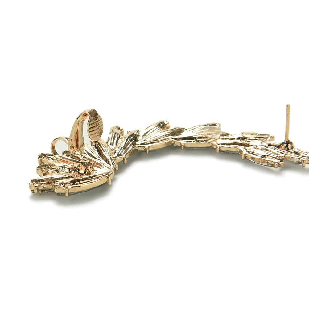 1pcs Right Ear Clip Fashion Rhinestone Hot Earcuff Jewelry Meniscus Clip On Earrings
1pcs Right Ear Clip Fashion Rhinestone Hot Earcuff Jewelry Meniscus Clip On Earrings