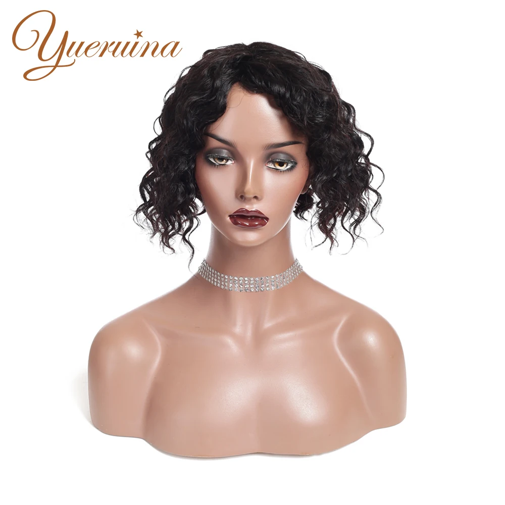 Water Wave Human Hair Wig Full Machine Made 130% Density Burmese Human Hair Curly Wigs
Water Wave Human Hair Wig Full Machine Made 130% Density Burmese Human Hair Curly Wigs