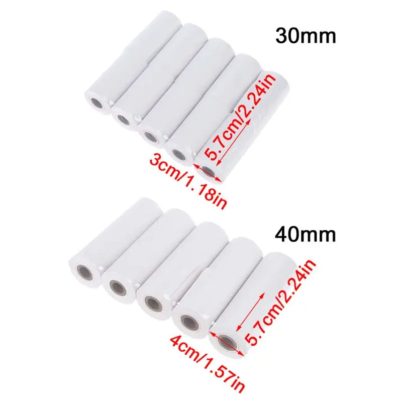 10 Rolls 2 1/4\" x 36' Thermal Paper 57x30mm 57x40mm Cash Register Receipt Paper X3UE
10 Rolls 2 1/4\" x 36' Thermal Paper 57x30mm 57x40mm Cash Register Receipt Paper X3UE