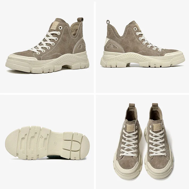 2021 Casual Sneakers Women Suede Leather Round Toe Lace-Free High Top Ladies Retro fashion Flat Shoes Handmade 29575
2021 Casual Sneakers Women Suede Leather Round Toe Lace-Free High Top Ladies Retro fashion Flat Shoes Handmade 29575