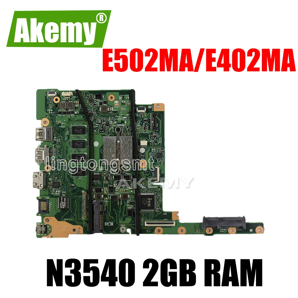 N3540 CPU 2GB RAM E402MA motherboard For Asus E502MA E402MA 14" REV 2.0 N3540 laptop SR1YW 2G Free shipping
N3540 CPU 2GB RAM E402MA motherboard For Asus E502MA E402MA 14" REV 2.0 N3540 laptop SR1YW 2G Free shipping