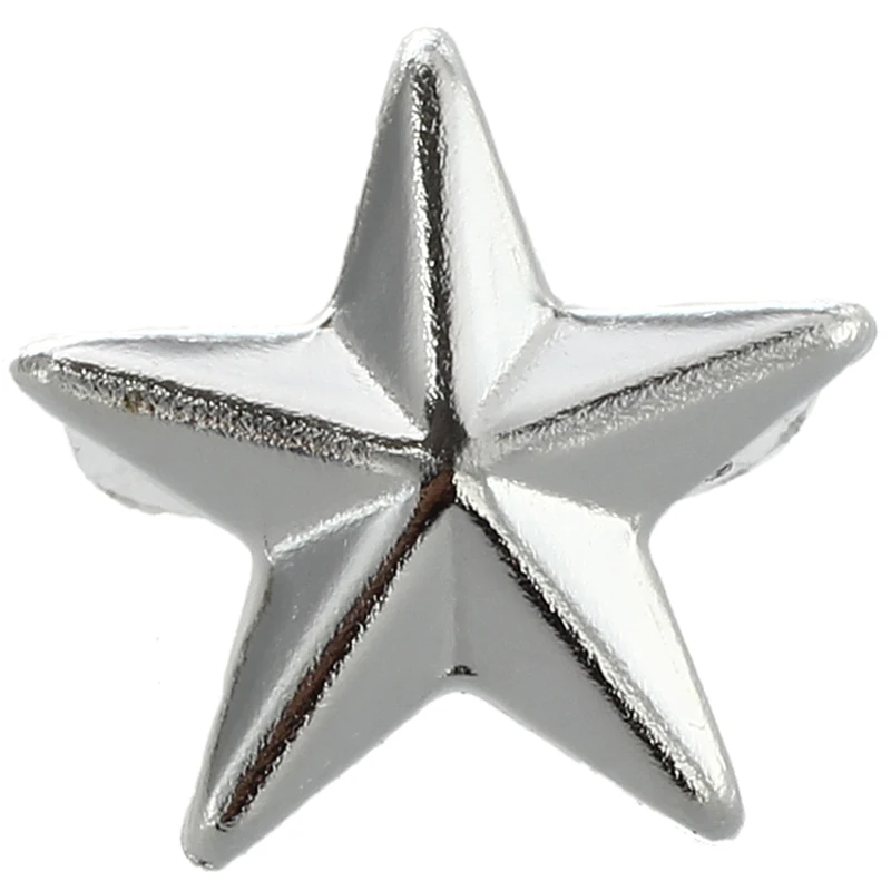 100 х серебряная звезда заклепки для сумки/обуви/перчаток 10 мм | Обустройство